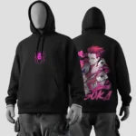 Hisoka Phantom Black Hoodie