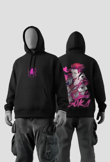 Hisoka Phantom Black Hoodie