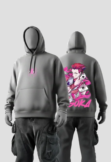Hisoka Phantom Grey Hoodie