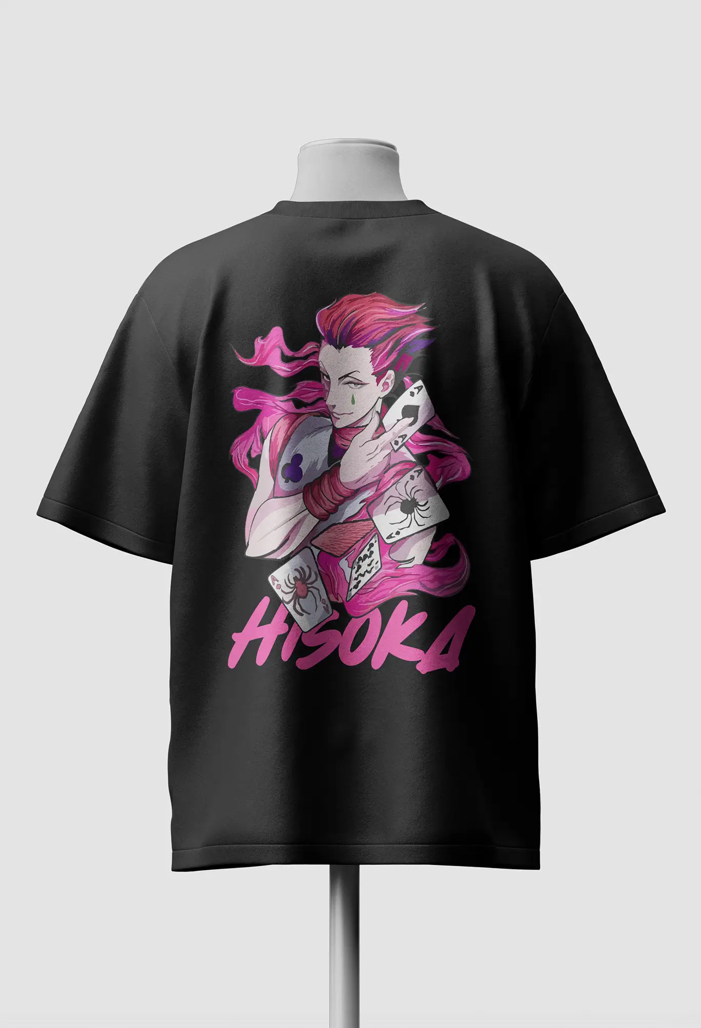 Hisoka Phantom Oversized T-Shirt back Hisoka Phantom Oversized T-Shirt back
