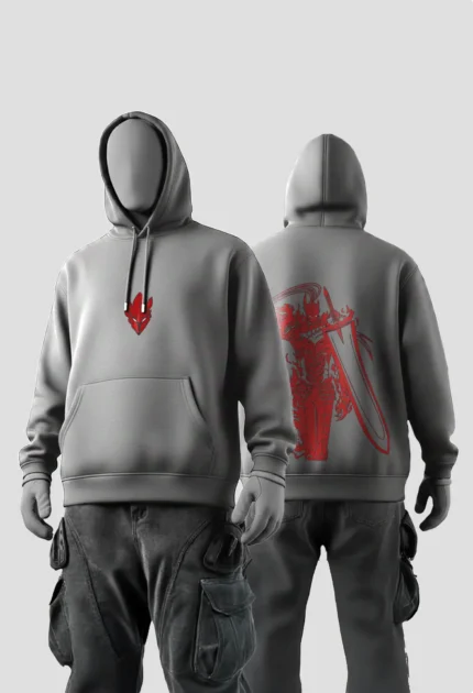 Igris Grey Anime Hoodie