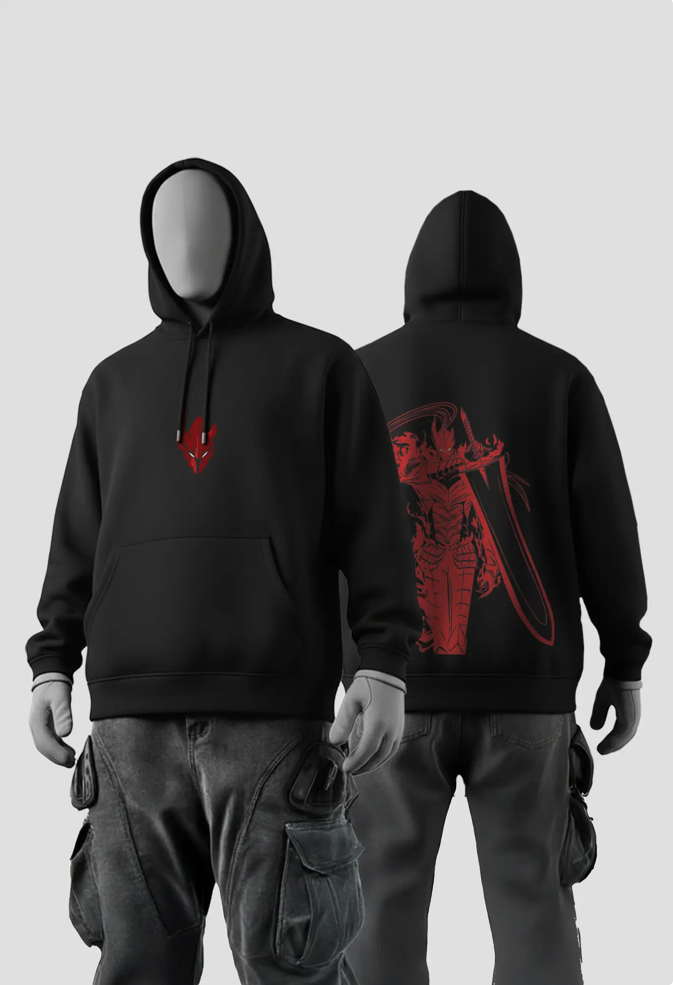 Igris black Anime Hoodie Igris black Anime Hoodie
