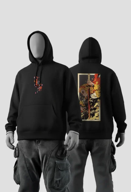RENGOKU Black Hoodie
