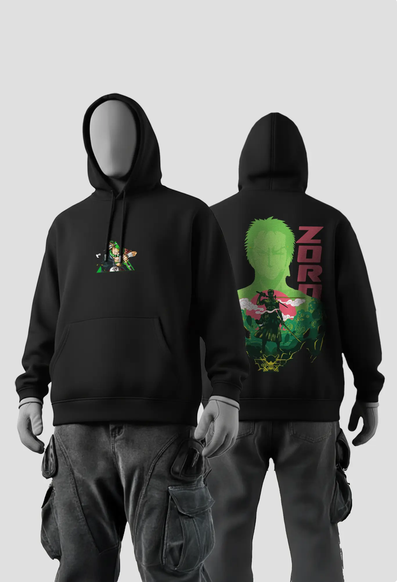 Roronoa Zoro One Piece Hoodies Roronoa Zoro One Piece Hoodies