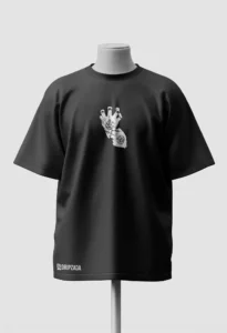 Roy Mustang Oversized Tee front