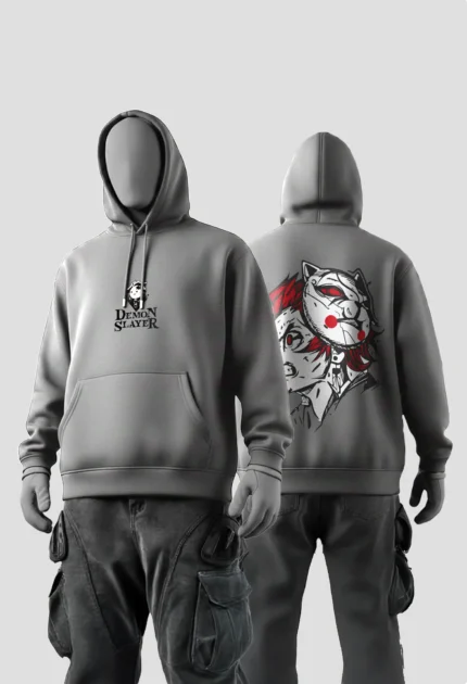 Tanjiro Grey Hoodie