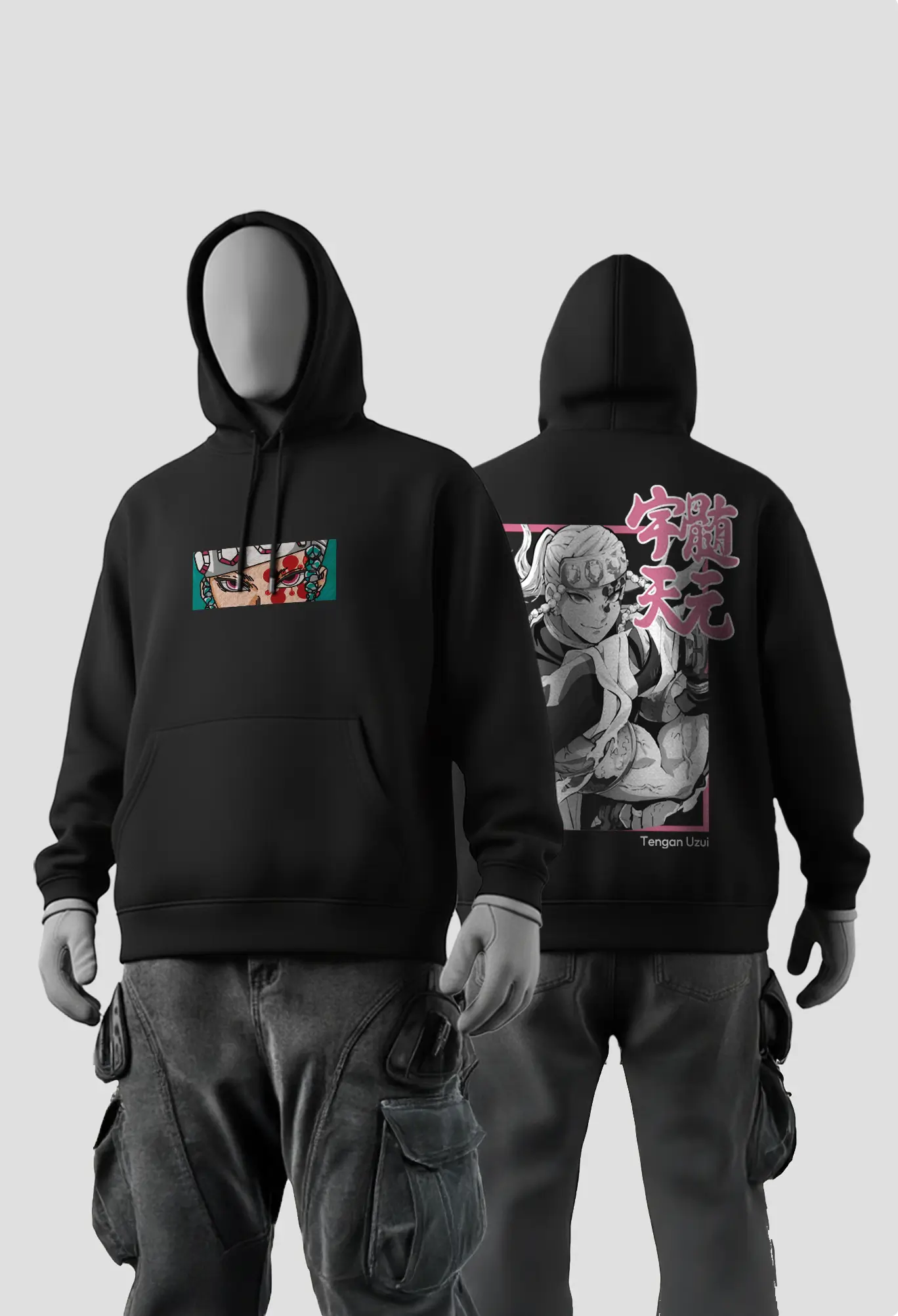Tenjen Uzi II Black Hoodie Tenjen Uzi II Black Hoodie
