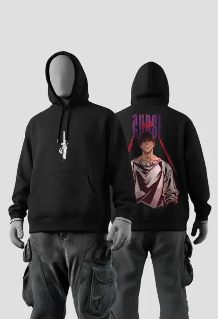 Toji Fushiguro Anime Black Hoodies