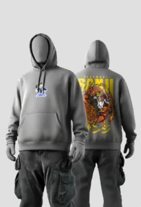 Vinsmoke Sanji One Piece Hoodies grey