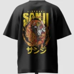 Vinsmoke Sanji Oversized Anime T-Shirt