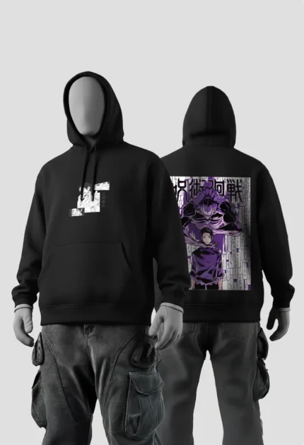 Yuta Okkotsu 2 Anime Black Hoodies