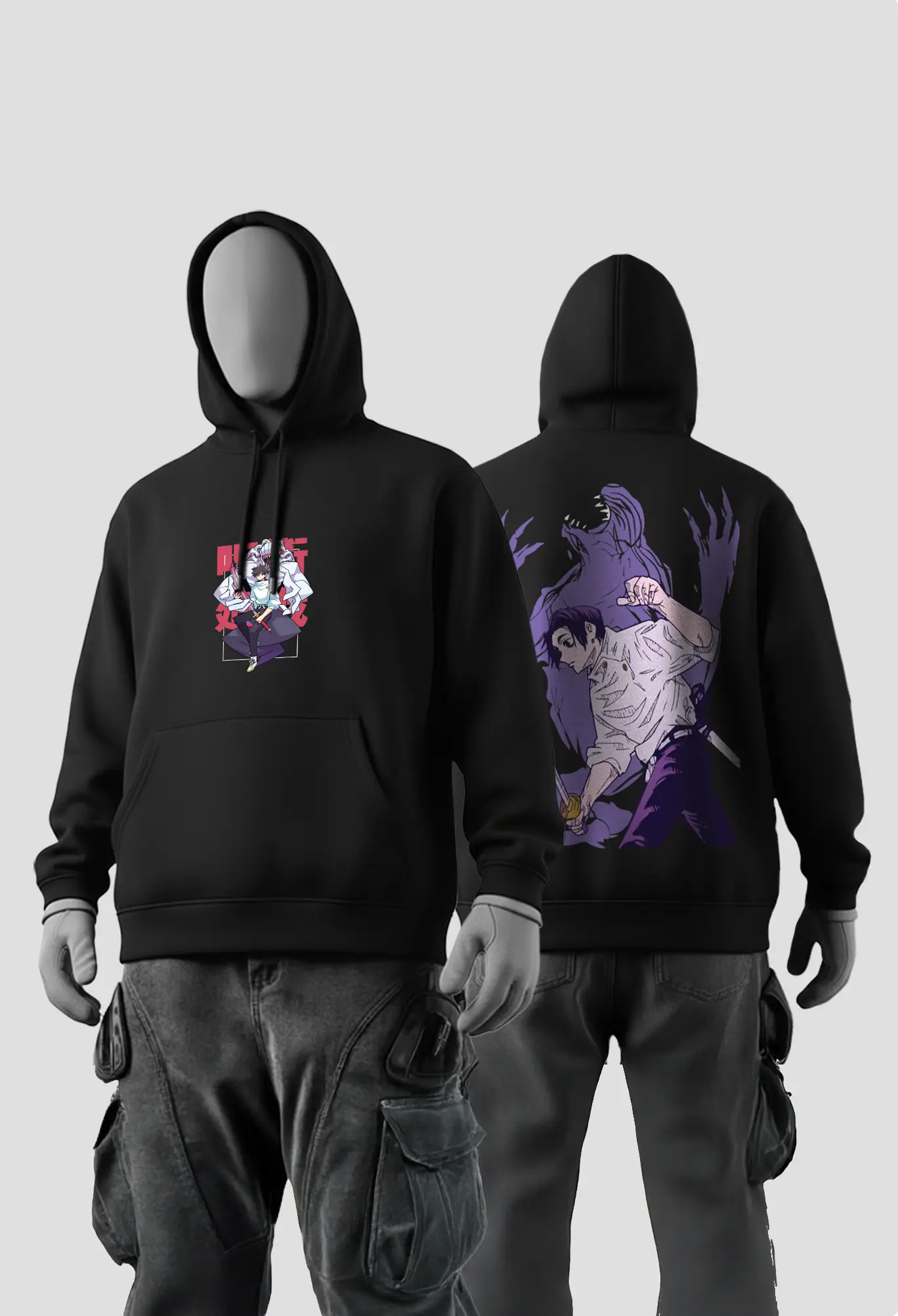 Yuta Okkotsu Anime Black Hoodies Yuta Okkotsu Anime Black Hoodies