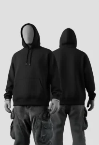 plain Black Hoodie
