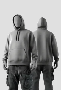 plain Grey Hoodie