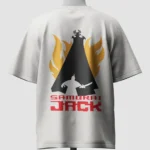 Samurai Jack and Aku Distressed Graphic T-Shirt