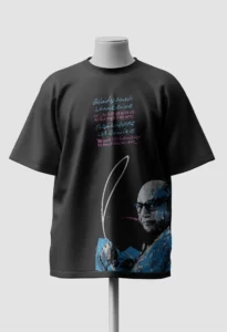 Kabi aisa b ho oversized shirt front