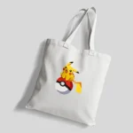 Pikachu Canvas Tote Bag