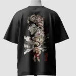 Baki Hanma Black Oversized T-Shirt