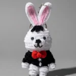 Tuxedo Bunny Charm