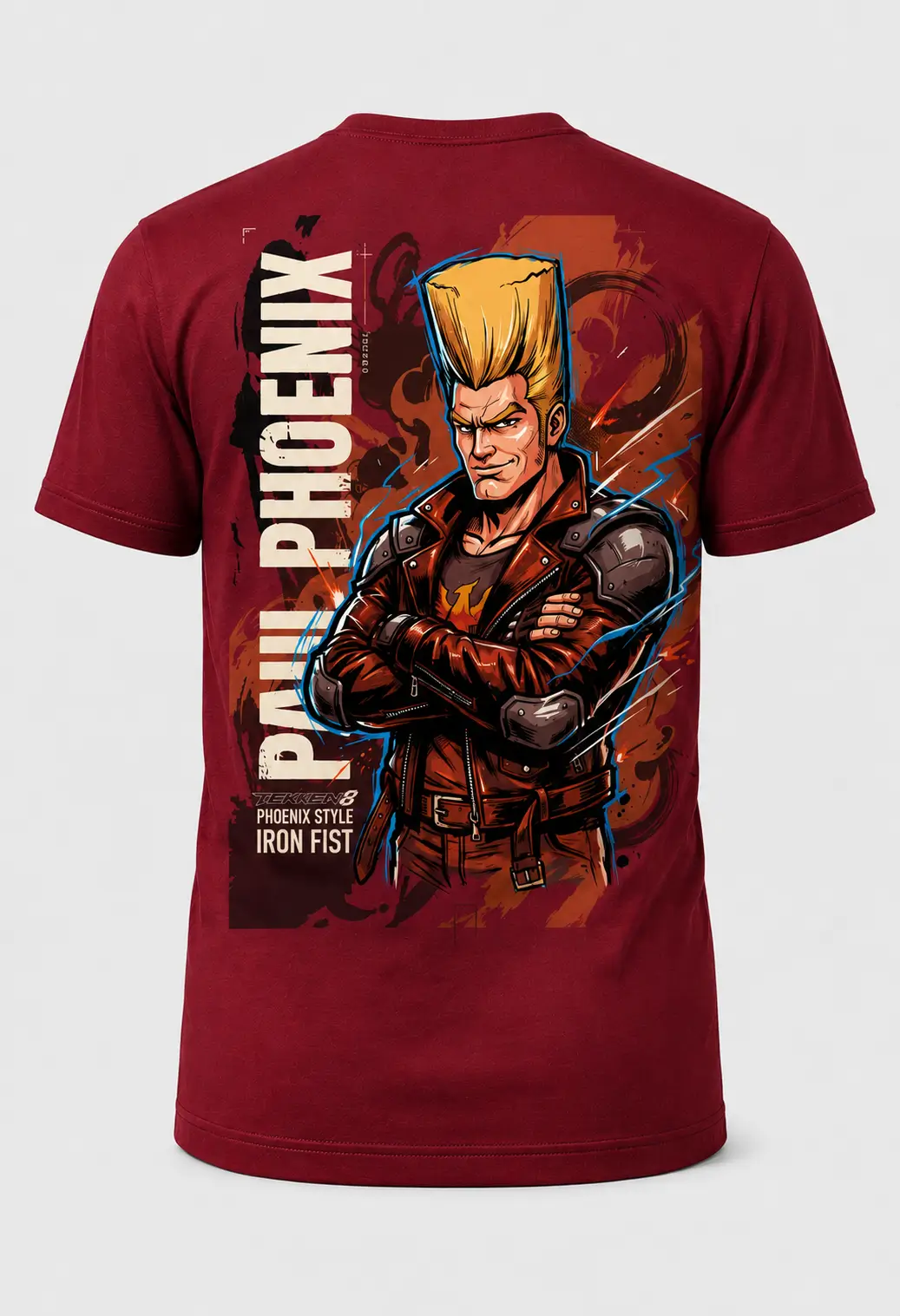 Paul Phoenix Tekken 8 T-Shirt Paul Phoenix Tekken 8 T-Shirt - Image 1