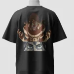 Tatakae Attack on Titan oversized t-shirt back print with the Attack Titan roaring