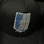 Close-up of the stitching